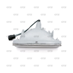 ไฟในกันชนหน้า 12V ข้างซ้าย+ขวา 2 ชิ้น เลนส์ขาว สำหรับ Nissan Big-M 925 ปี 1986-1997